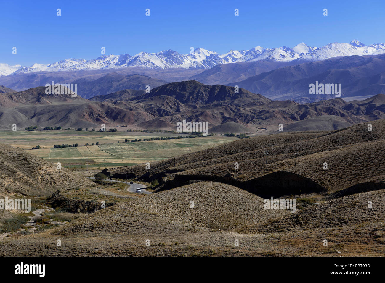 Terskej Ala zu Bergen (Tianshan), Kirgistan, Asien Stockfoto