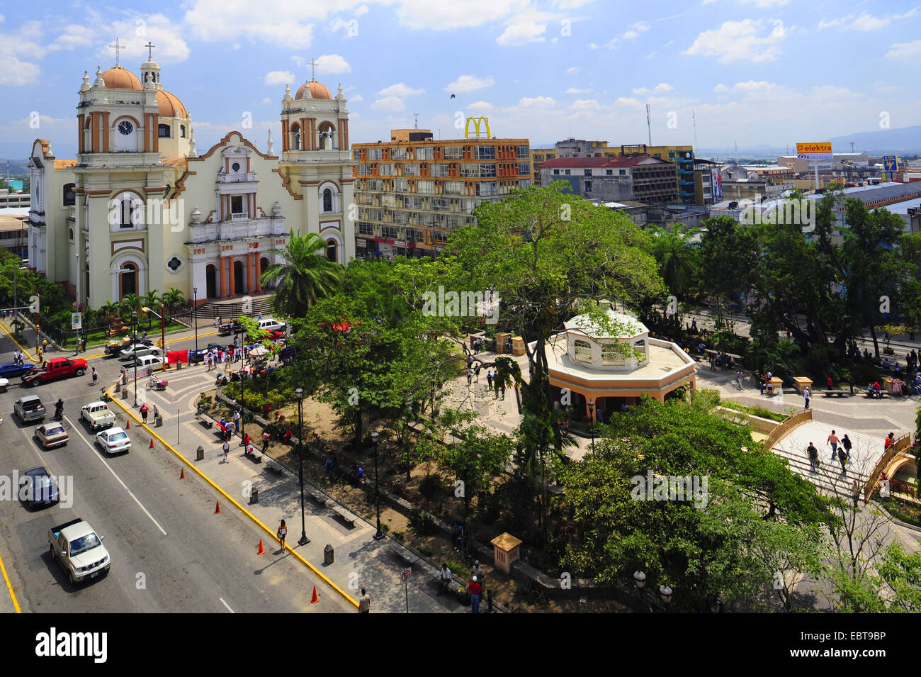 Dom Sanpedrana, Honduras, San Pedro Sula Stockfoto