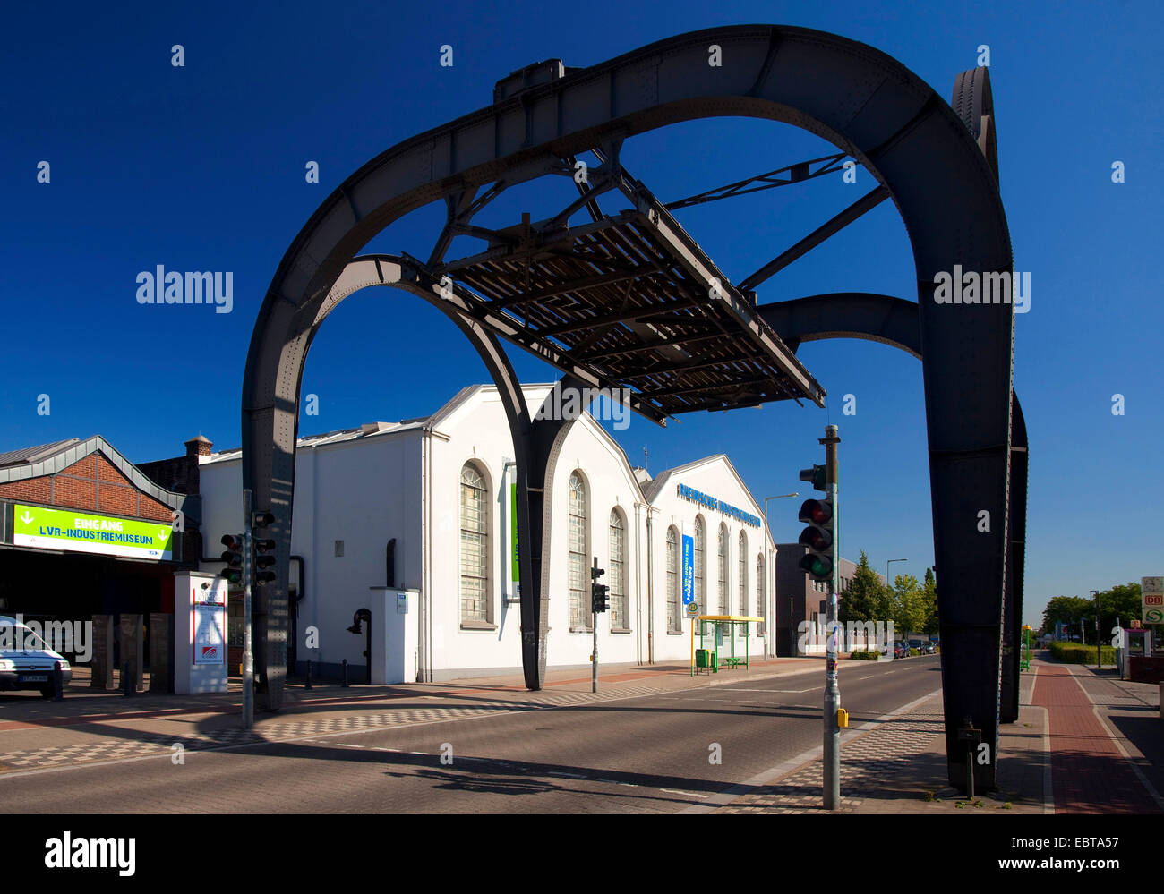 Rheinisches Industriemuseum in der alten Fabrik Zink Altenberg, LVR Industriemuseum, Deutschland, Nordrhein-Westfalen, Ruhrgebiet, Oberhausen Stockfoto