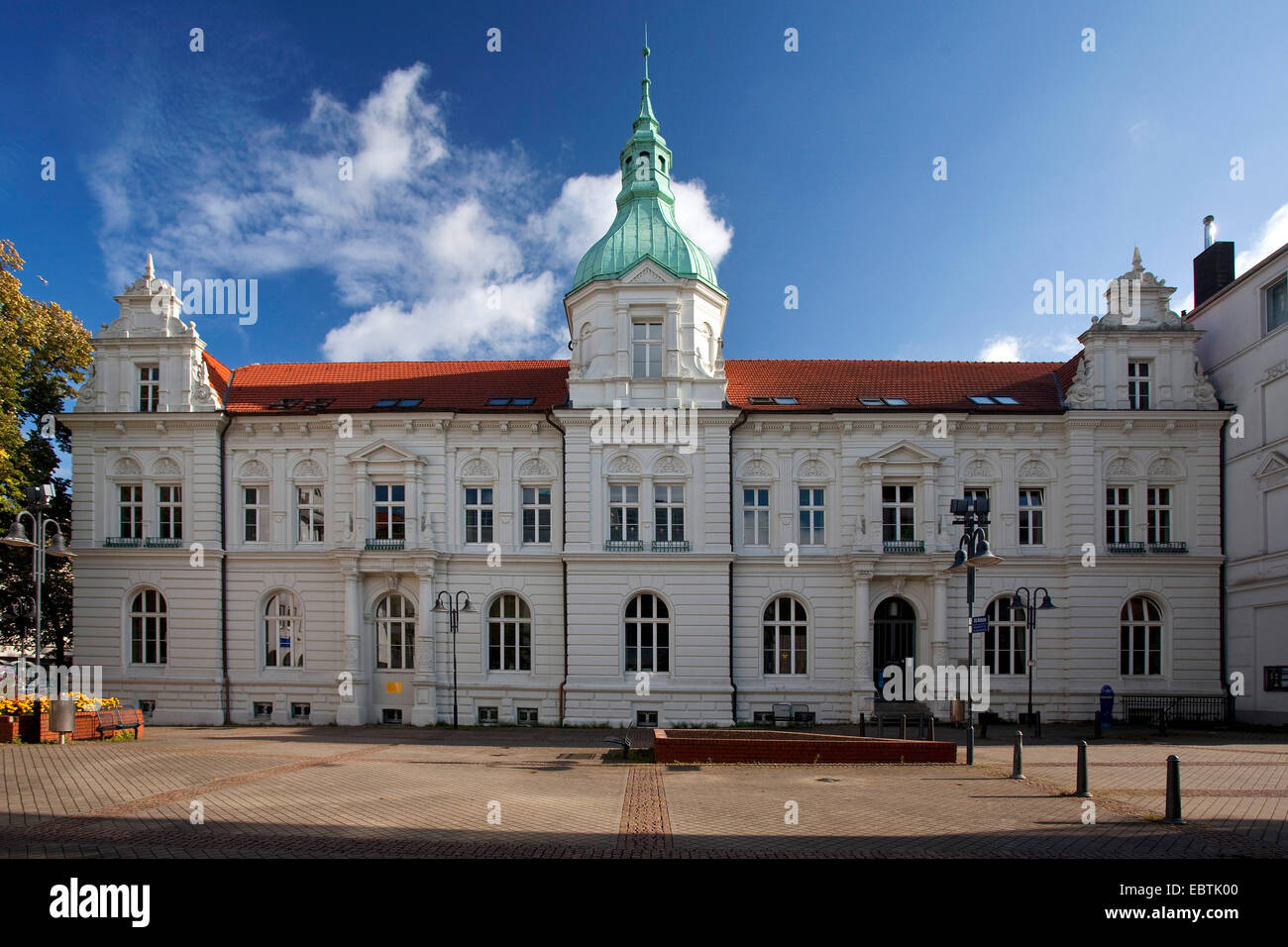 Altes Rathaus von Bochum-Wattenscheid, Deutschland, Nordrhein-Westfalen, Ruhrgebiet, Bochum Stockfoto