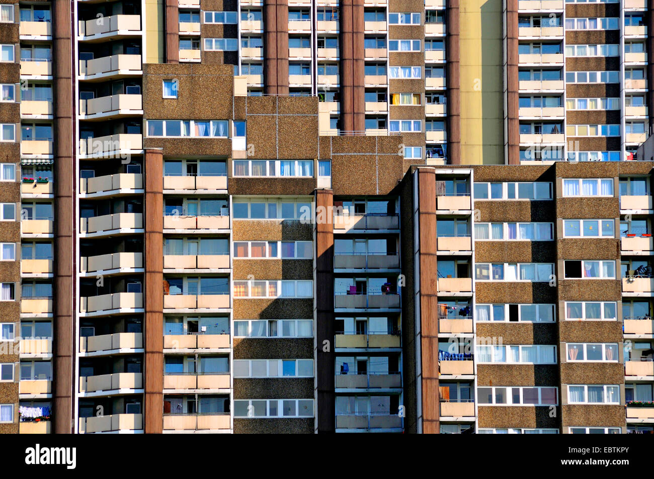 Sat-Stadt "Auf Dem Koelnberg", Deutschland, Nordrhein-Westfalen, Köln Stockfoto