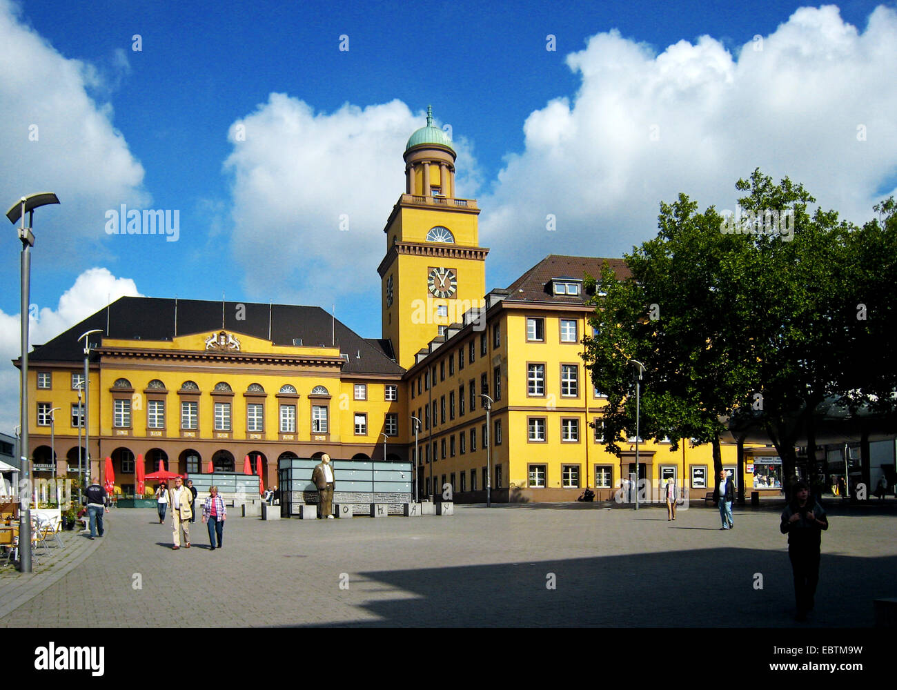 Rathaus, Witten, Ruhrgebiet, Nordrhein-Westfalen, Deutschland Stockfoto