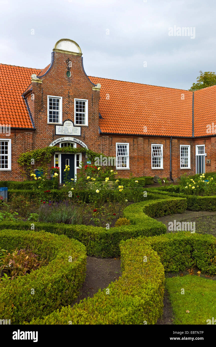 Heimatmuseum, ehemals armen Haus, Deutschland, Niedersachsen, Ostfriesland, Weener Stockfoto