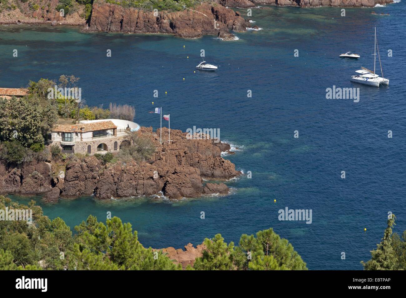 Miramar, ´ Cote Azur, Frankreich Stockfoto