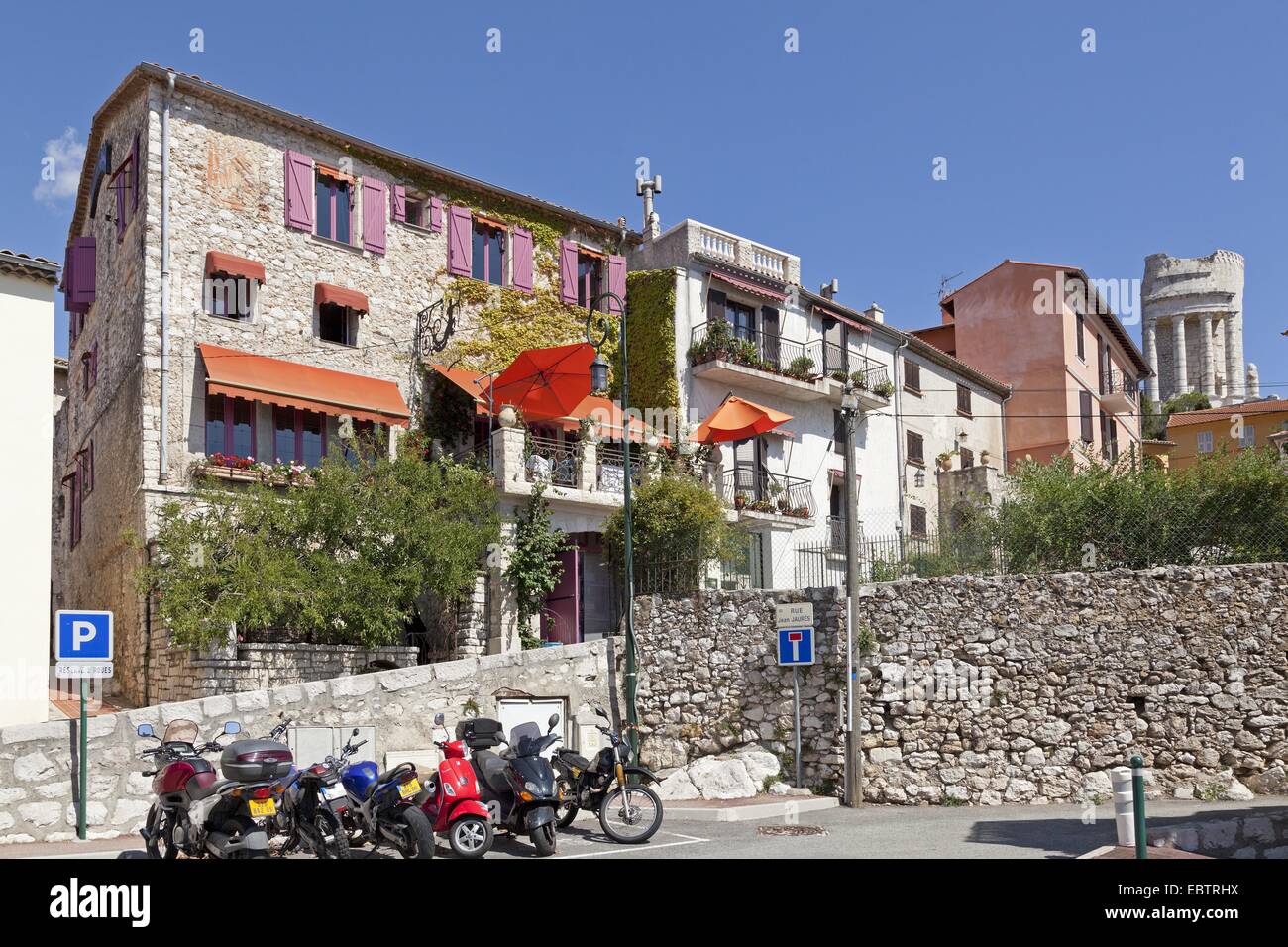 Trophée des Alpes, La Turbie, ´ Cote Azur, Frankreich Stockfoto