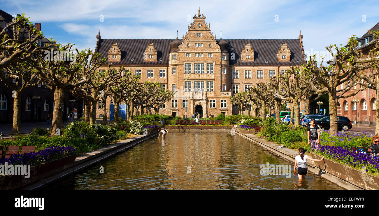 Amtsgericht, bauen, Deutschland, Nordrhein-Westfalen, Ruhrgebiet, Oberhausen Stockfoto