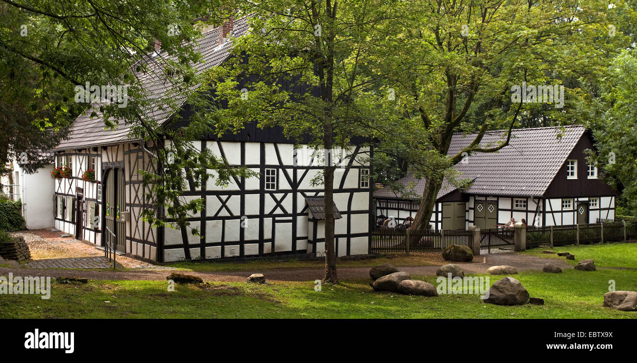 Heimatmuseum in einem Fachwerkhaus, Deutschland, Nordrhein-Westfalen, Ruhrgebiet, Marl Stockfoto