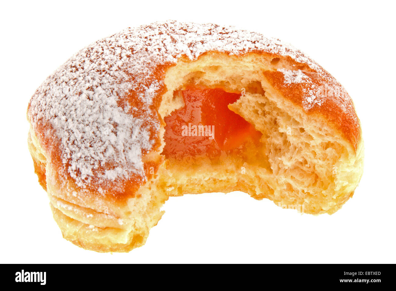 Jelly donut Stockfoto