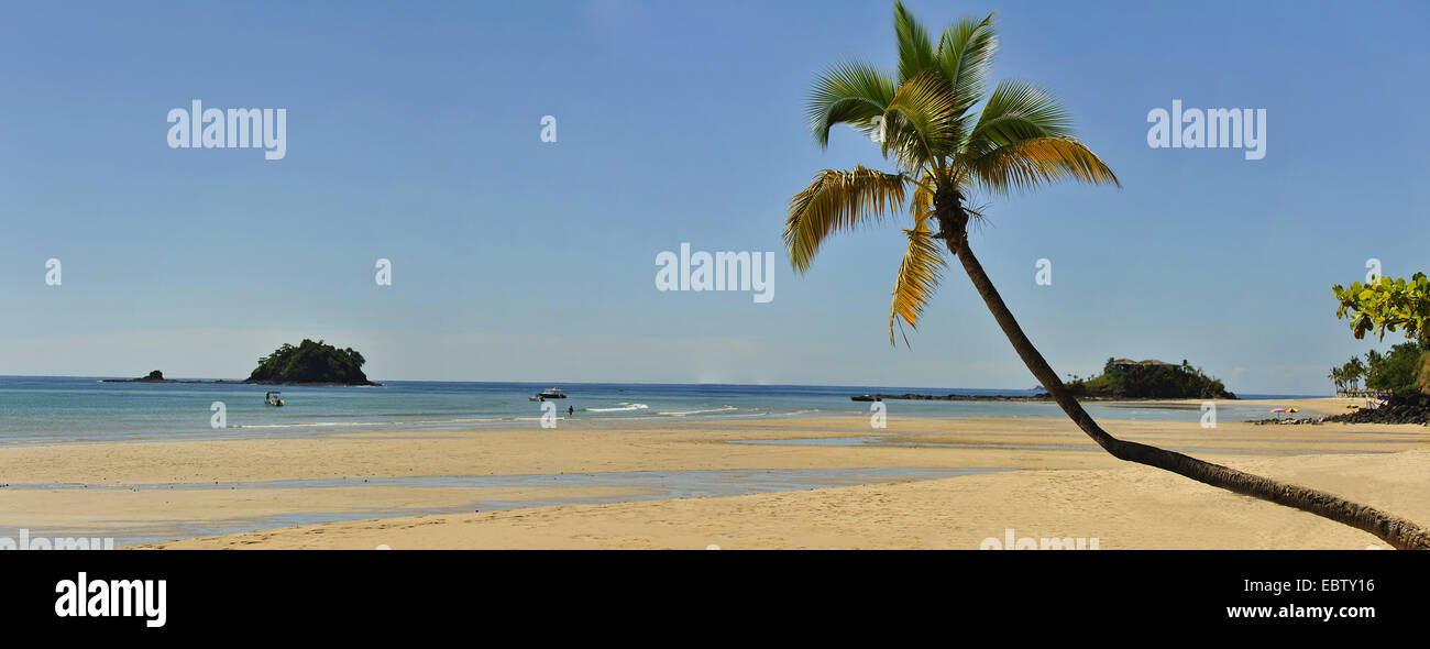 Strand von Andilana, Madagaskar, Nosy werden Stockfoto