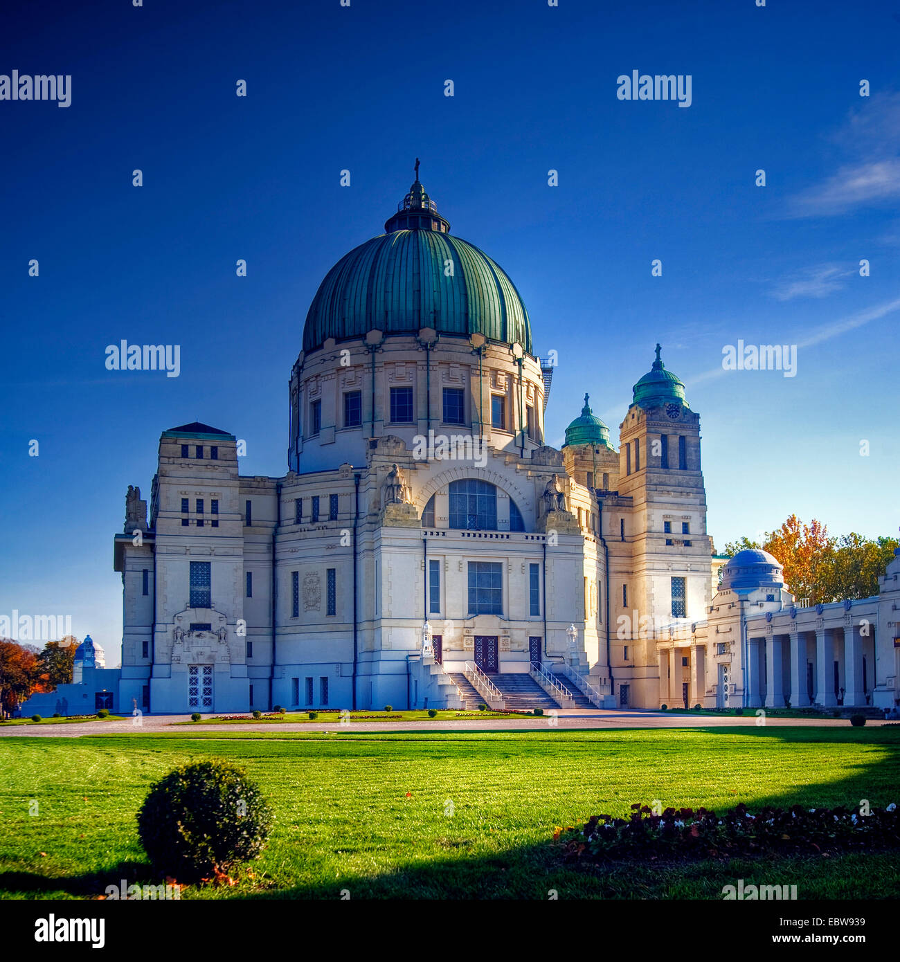 Karl-Borromäus-Kirche, Österreich, Wien Stockfoto