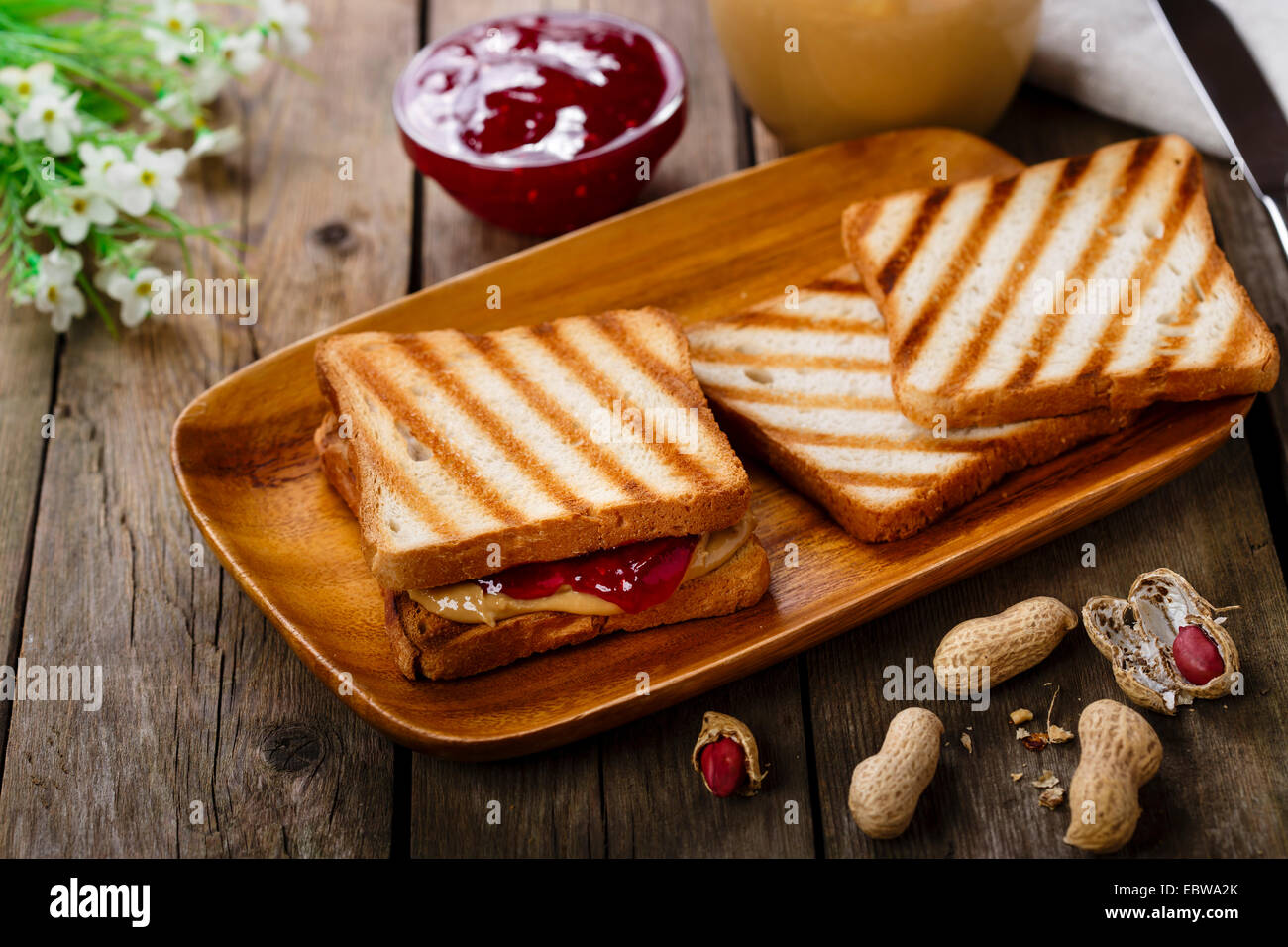 Marmelade und Butter Stockfotos und -bilder Kaufen - Alamy