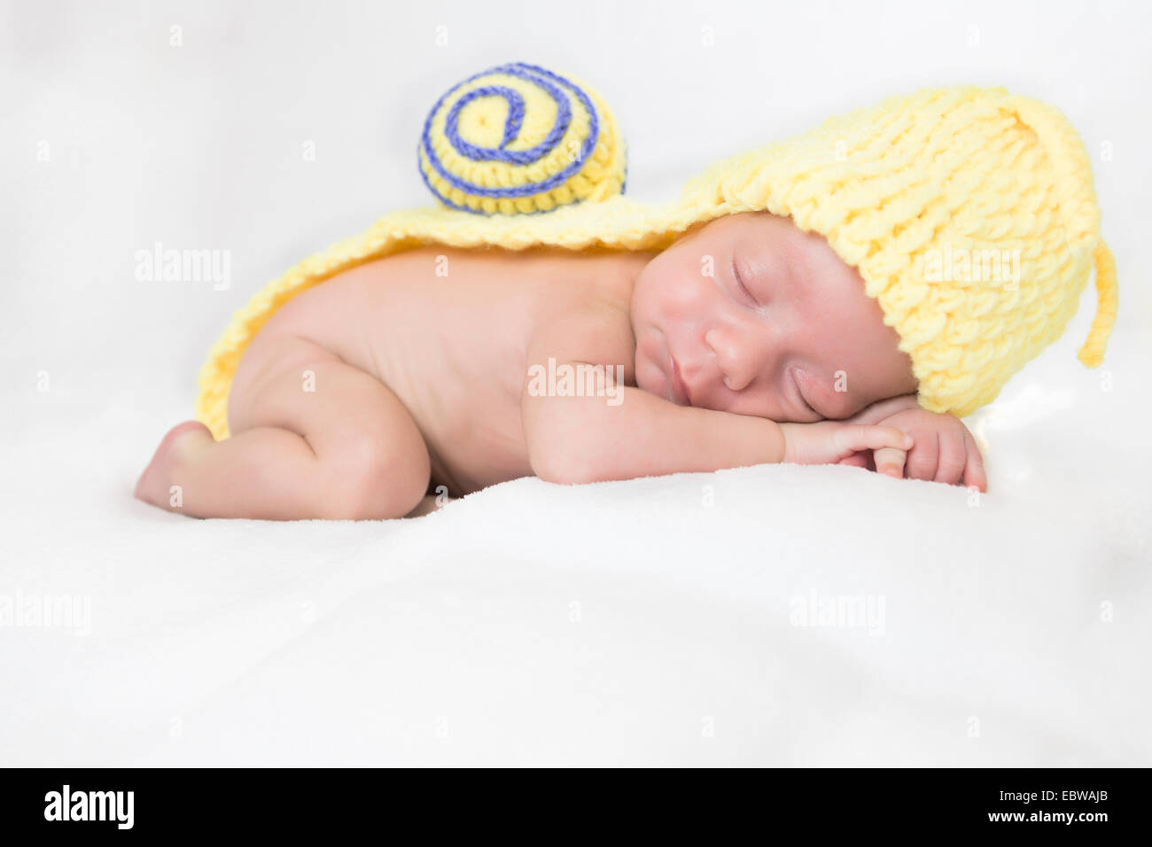 Angel Baby schlafen Stockfoto