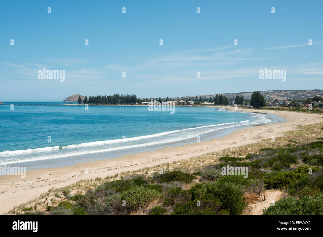 Encounter Bay und Victor Harbor South Australia Stockfoto