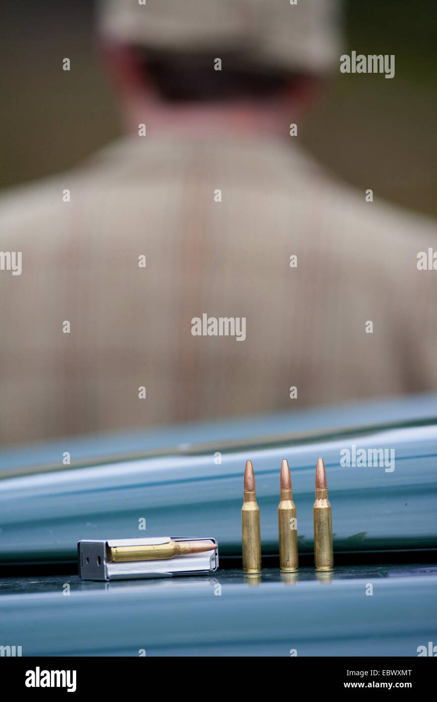 Jäger Munition, Großbritannien, Schottland, Glenfeshie Stockfoto