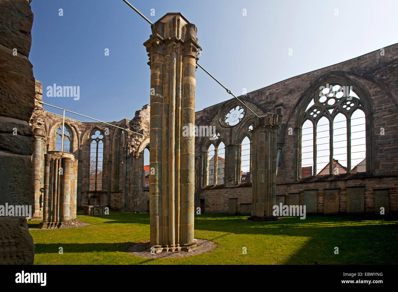 Kloster-Ruine in Lippstadt, Deutschland, Nordrhein-Westfalen, Lippstadt Stockfoto