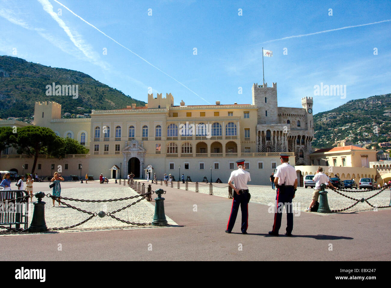 Fürstlichen Palast von Monaco, Frankreich, Monaco Stockfoto