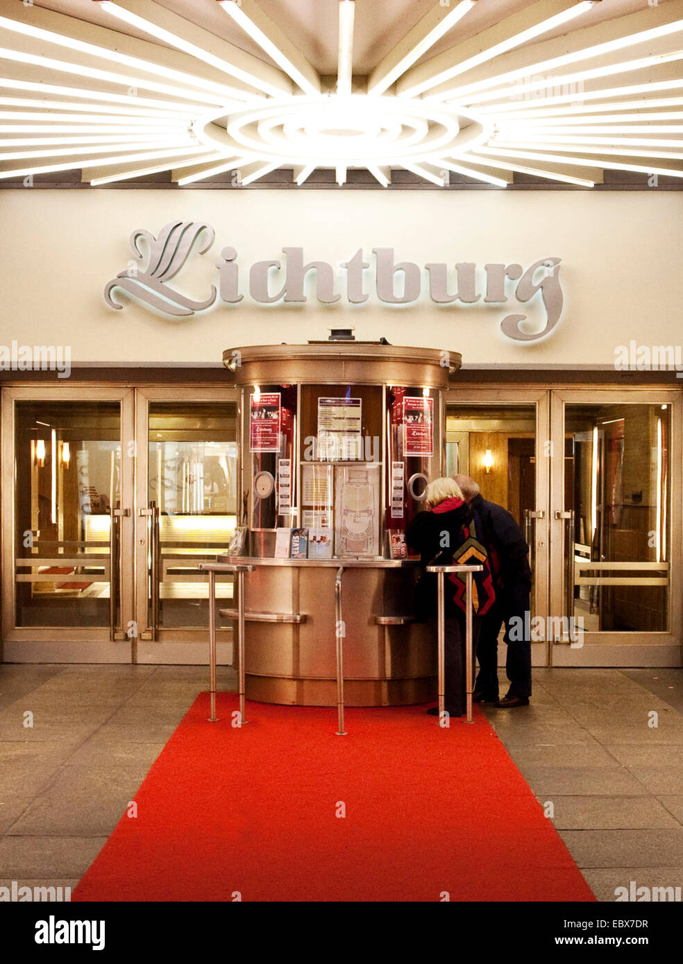 Kino Lichtburg in Essen, Deutschland, Nordrhein-Westfalen, Ruhrgebiet, Essen Stockfoto