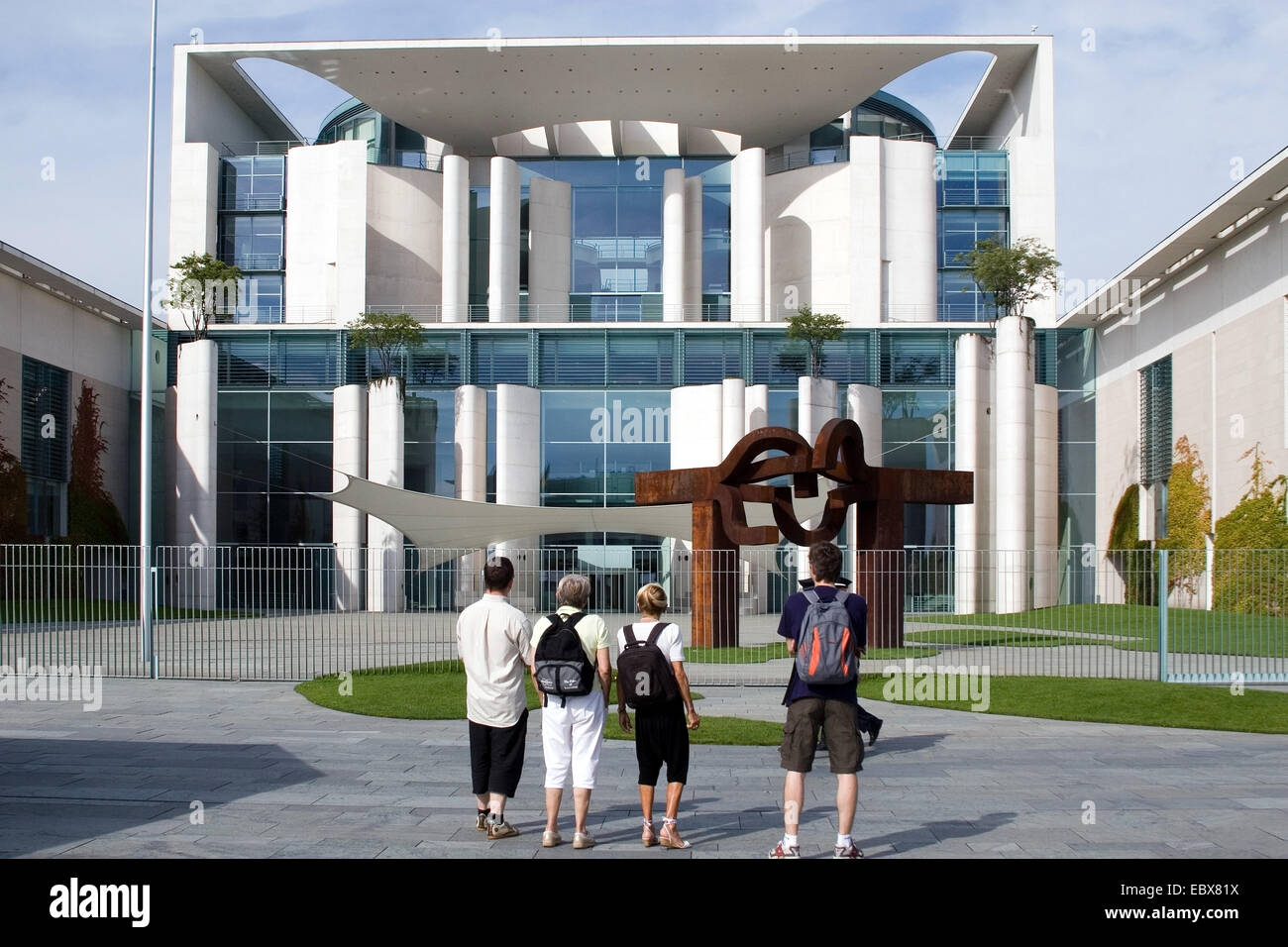 Büro des Federal Chancellor, Germany, Berlin Stockfoto