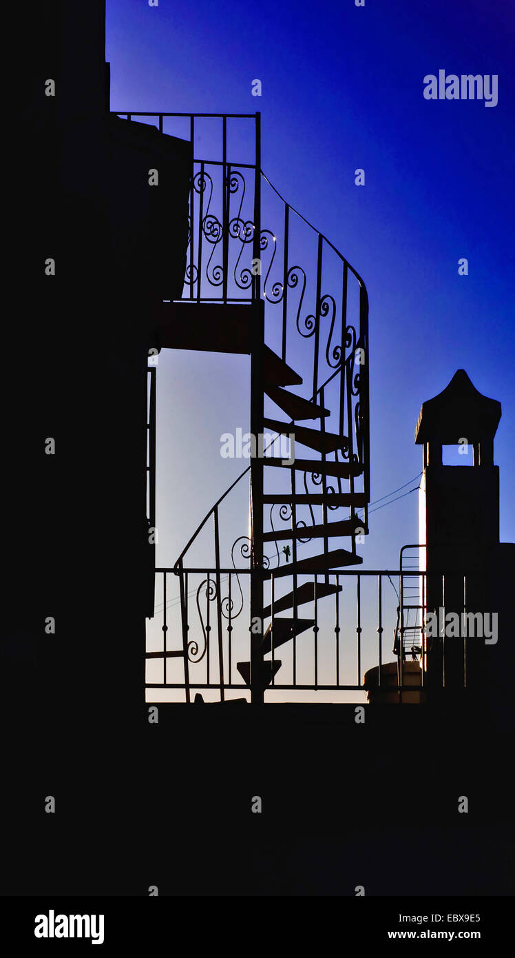 elegante Treppe Stockfoto