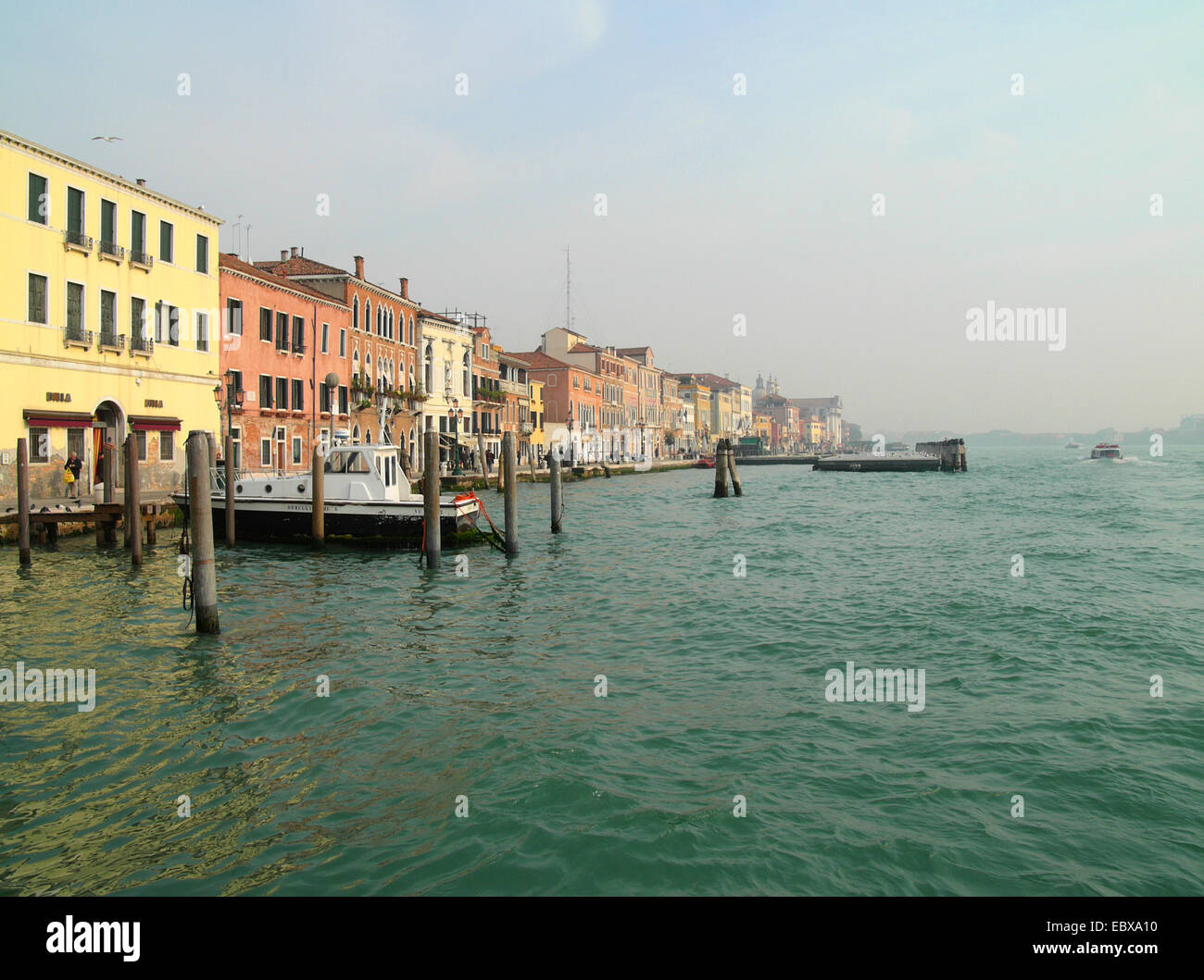 Canale della Giudecca, Italien, Venedig Stockfoto