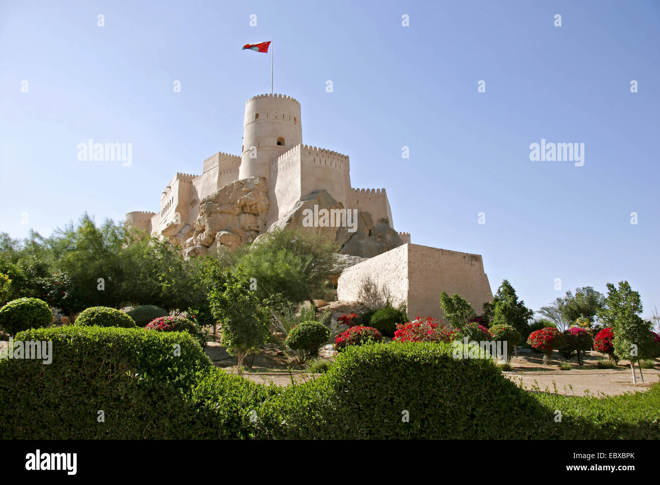 Fort von Nakhal, Oman Stockfoto