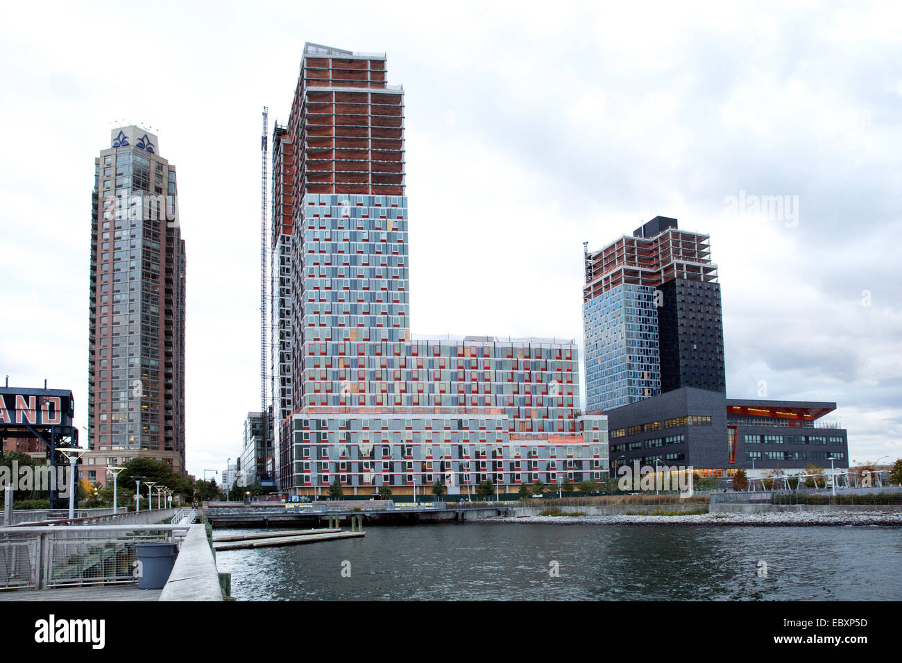 Hunters Point South Entwicklung, Long Island City, Queens, NY, USA, New York City, 18. Oktober 2014. Stockfoto