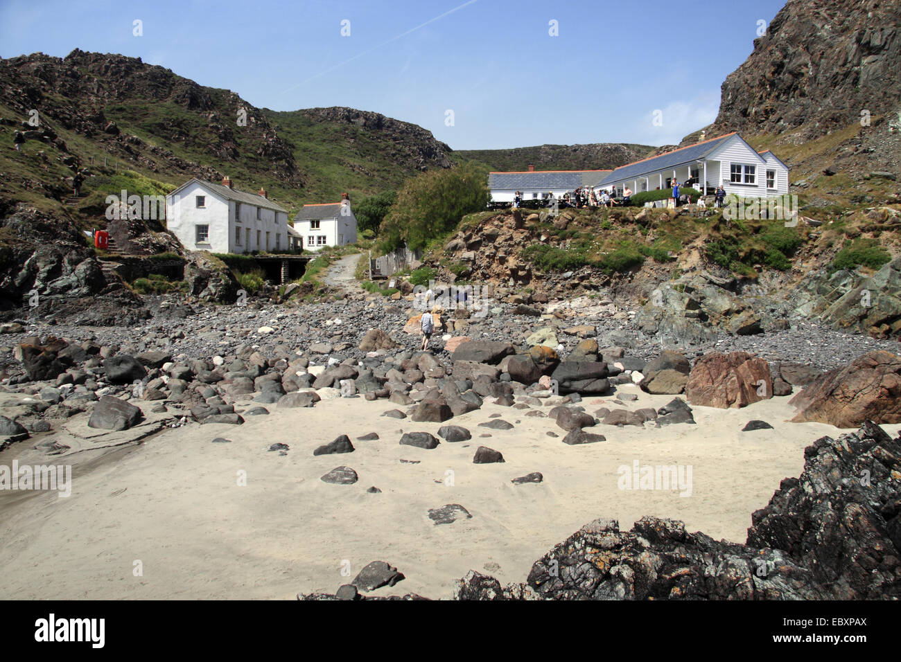 Kynance Cove, Cornwall UK Stockfoto