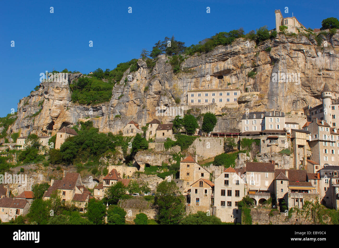 Rocamadour, Midi-Pyrénées Region, viele Abteilung, Frankreich, Europa Stockfoto