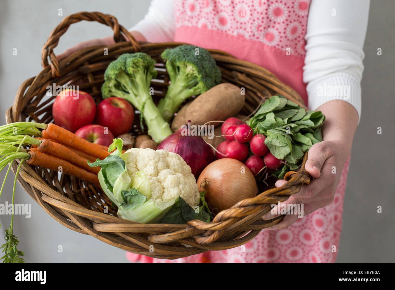 frischen Bio-Produkten Stockfoto