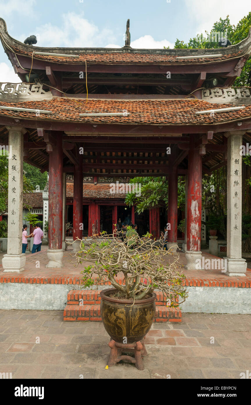 Ngoc Son Tempel, Hanoi, Vietnam Stockfoto