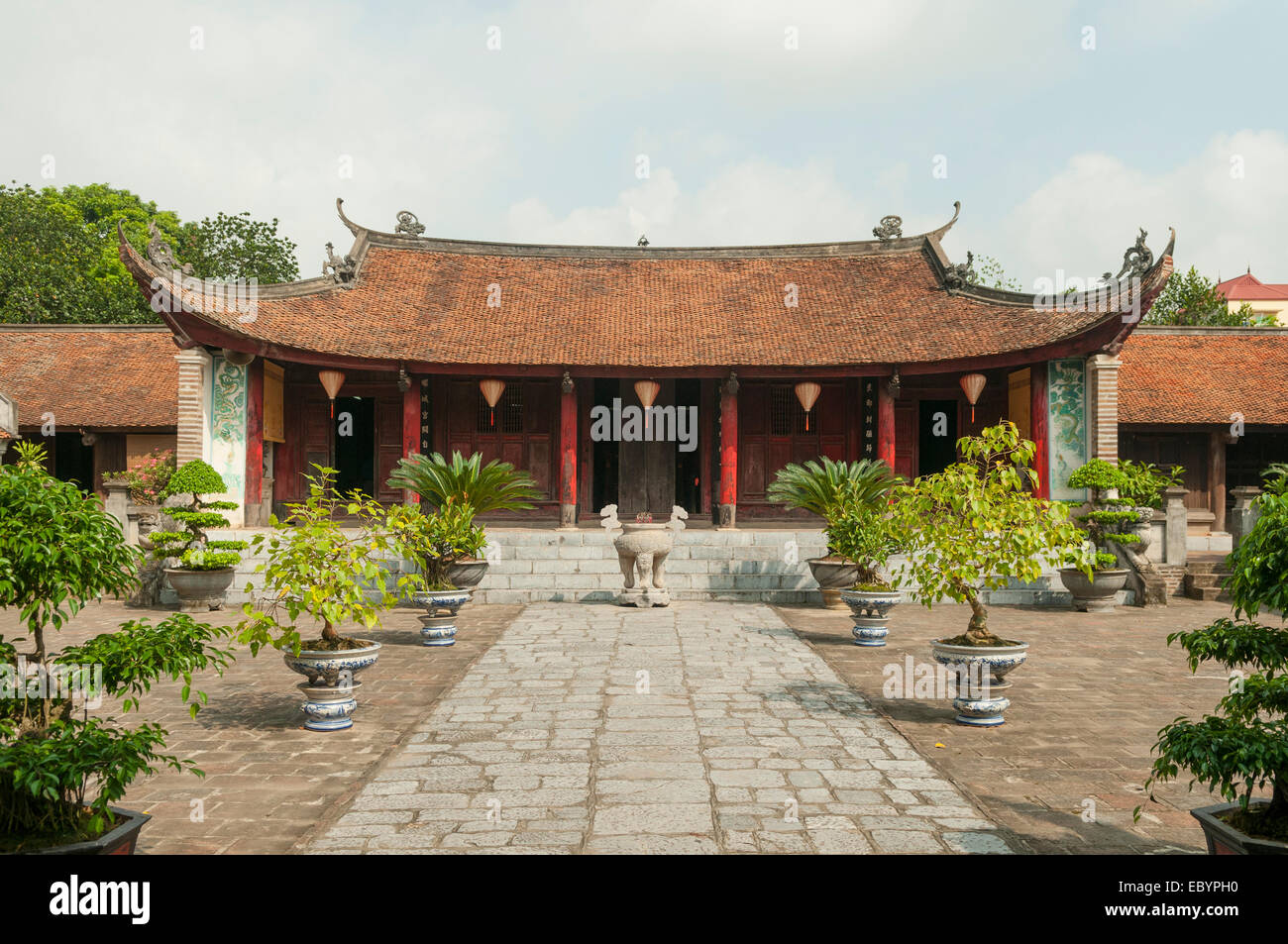 Thong Bao Tempel, Co Loa, Hanoi, Vietnam Stockfoto