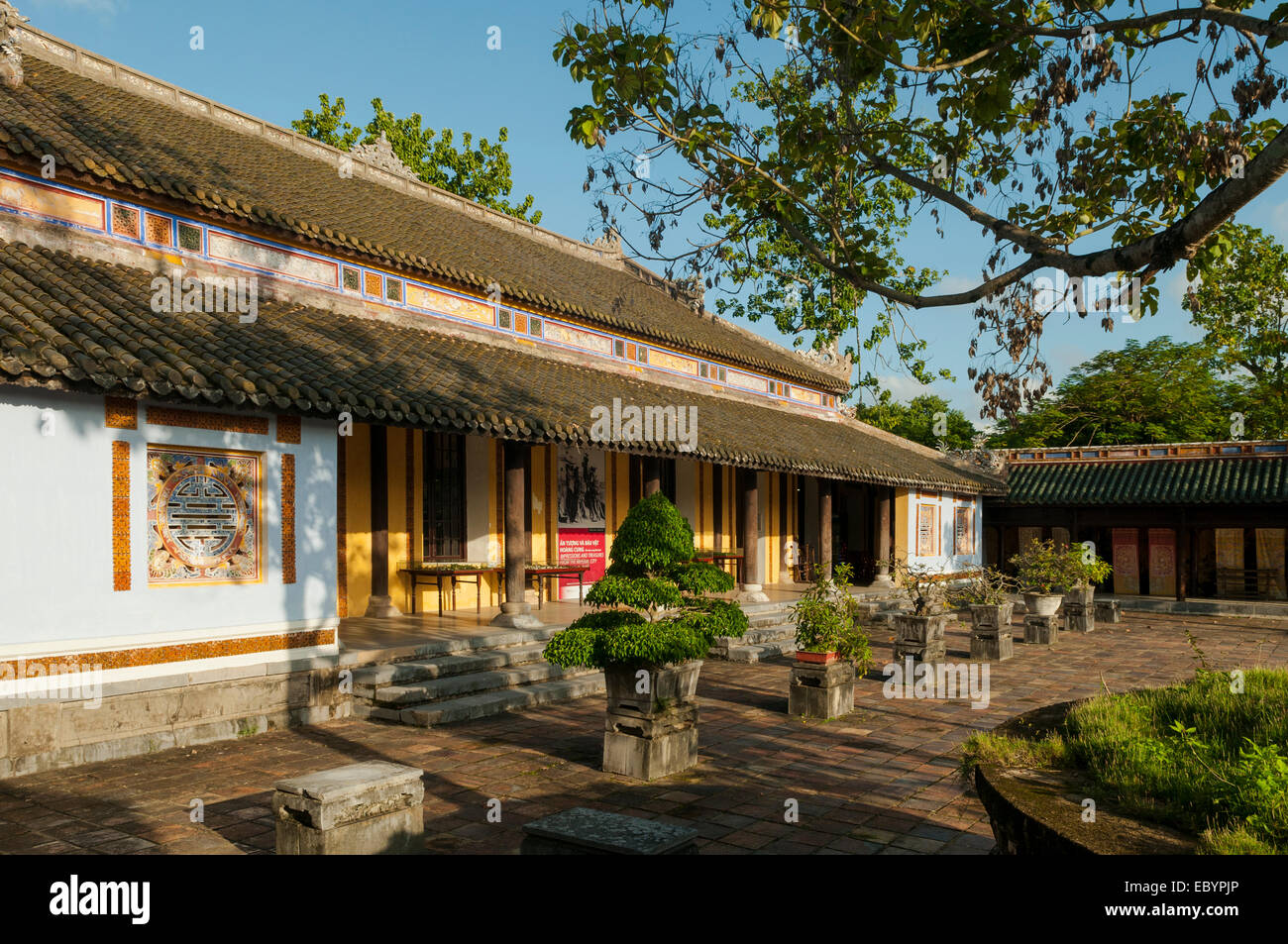 Verbotene Stadt an imperiale Zitadelle, Hue, Vietnam Stockfoto