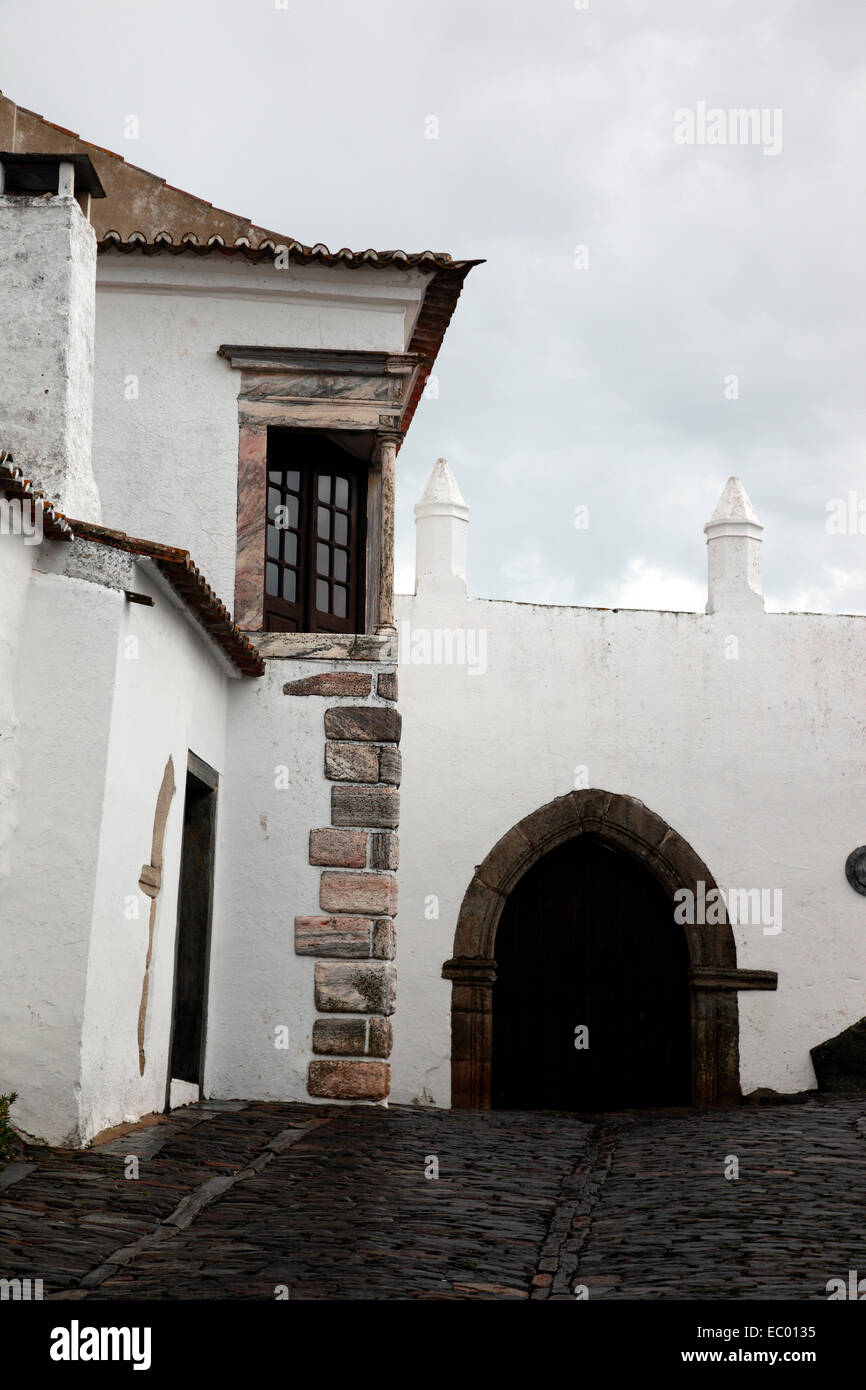 Monsaraz Templer Dorf im Alentejo Portugal. Stockfoto