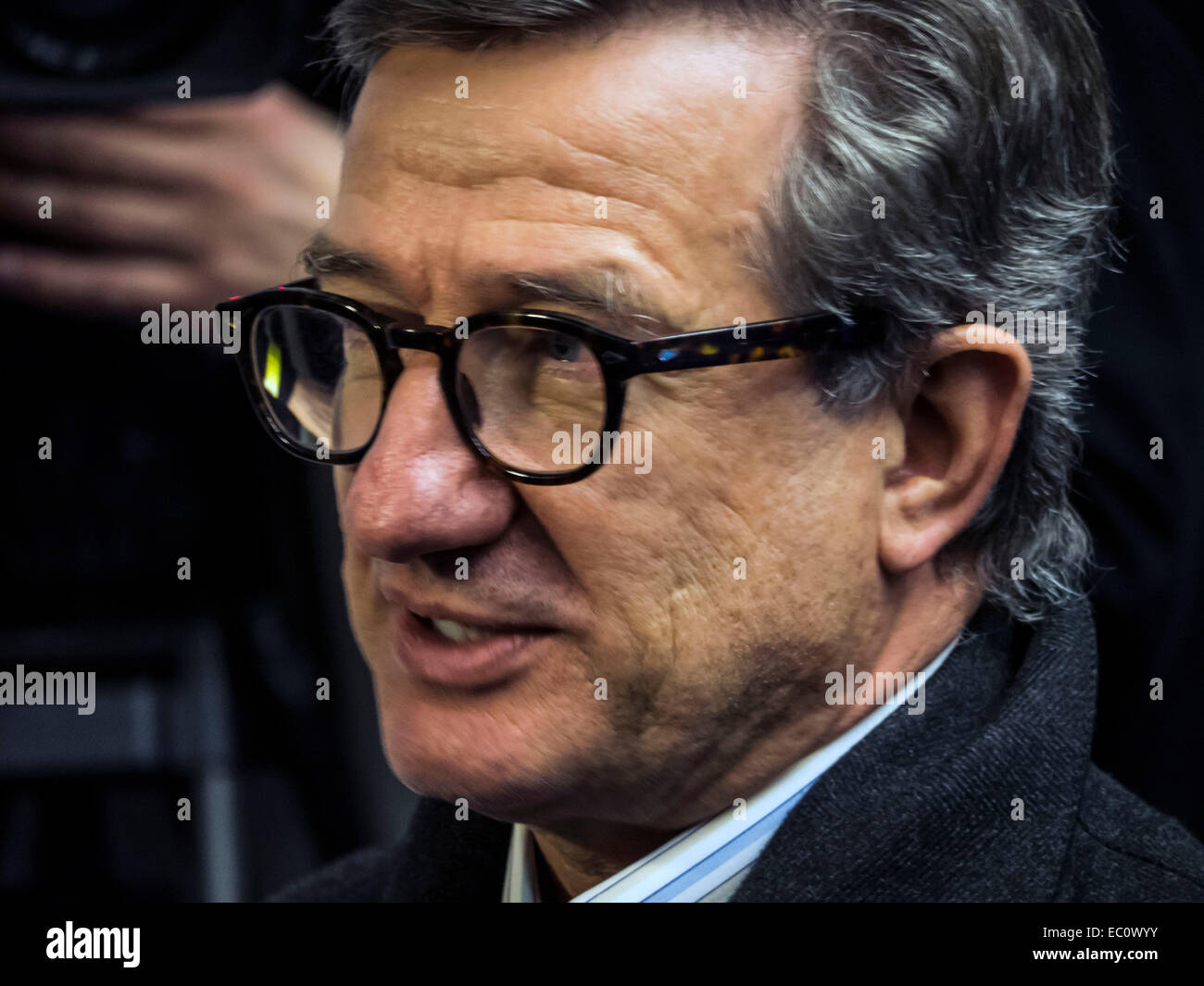 Ukraine. 7. Dezember 2014. Sergej Taruta - ukrainischen Oligarchen, Ex-Gouverneur der Region Donetsk, jetzt Abgeordneter von Ukraine, 7. Dezember 2014, Kiew, Ukraine Credit: Igor Golovnov/Alamy Live News Stockfoto