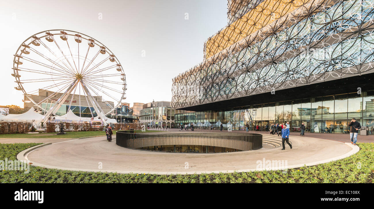 Die Bibliothek des Birmingham im Centenary Square, Birmingham, England. Stockfoto