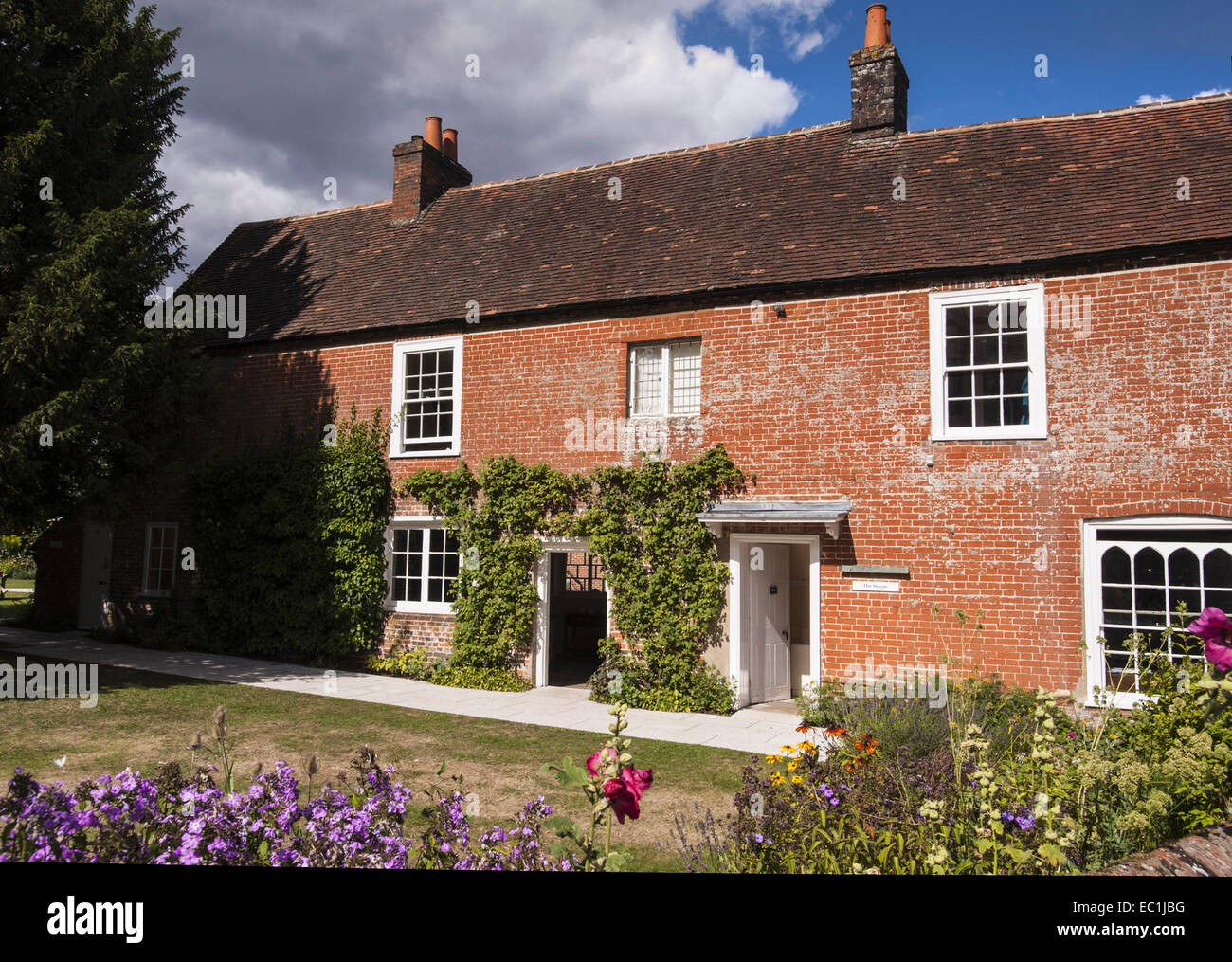 Austens Haus-Museum, Chawton, Alton, Hampshire GU34 1SD. Austens Haus aus dem Jahr 1809 für die letzten 8 Jahre ihres Lebens. Stockfoto