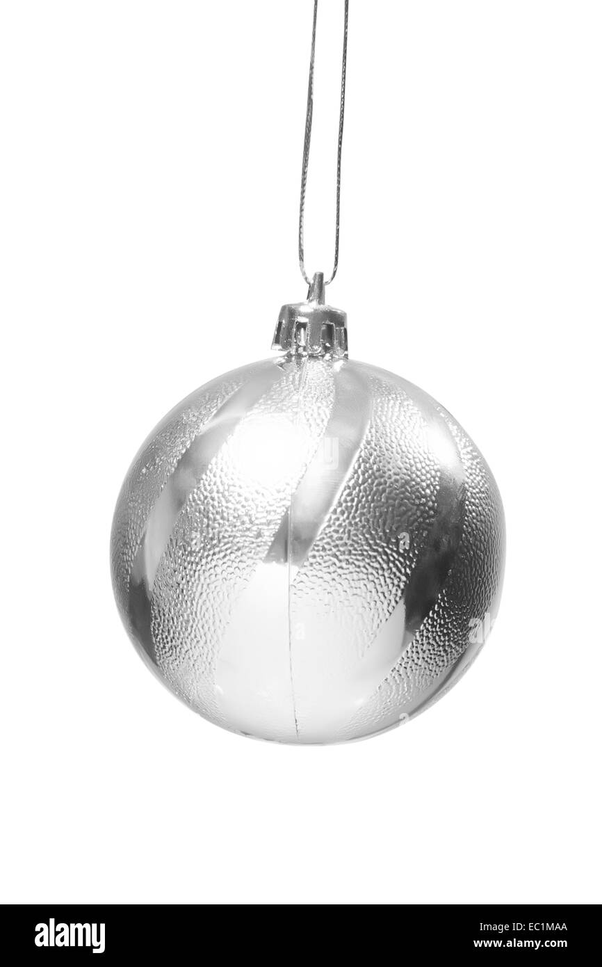 Weihnachtsbaum-Festival ball niemand Stockfoto