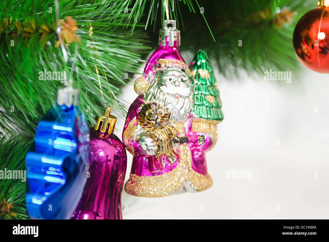 Weihnachtsfestival Baum niemand Stockfoto