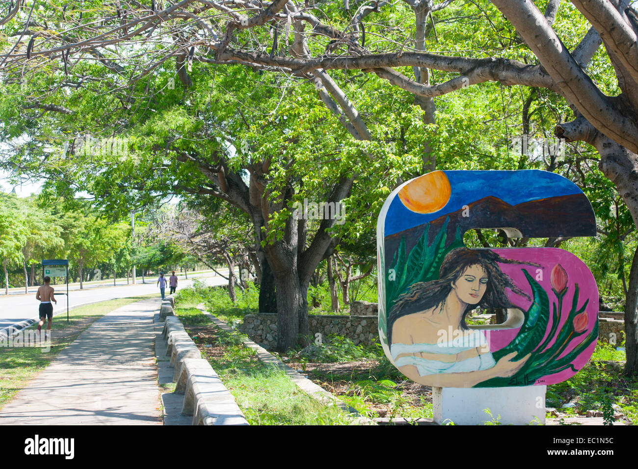 Dominikanische Republik, Santo Domingo, Parque Mirador del Sur Stockfoto