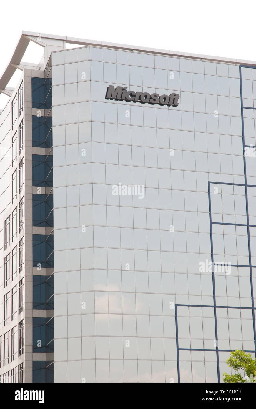 Microsoft Building Exterieur, in St. Louis, MO.  Microsoft North Central District: St. Louis, MO Stockfoto