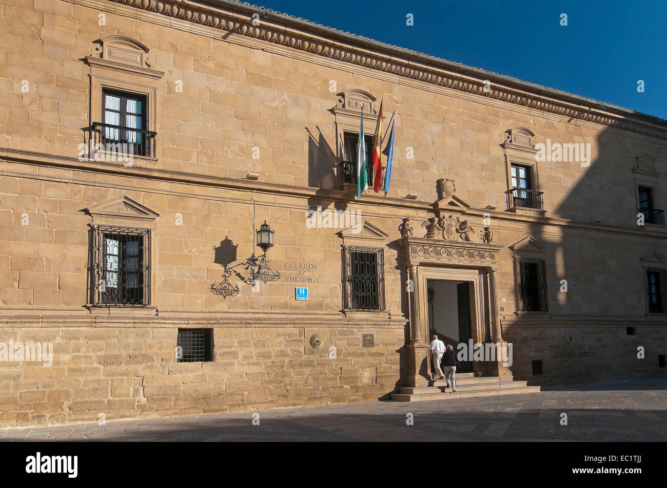 Parador-Hotel - 16. Jahrhundert, Ubeda, Jaen Provinz, Region von Andalusien, Spanien, Europa Stockfoto