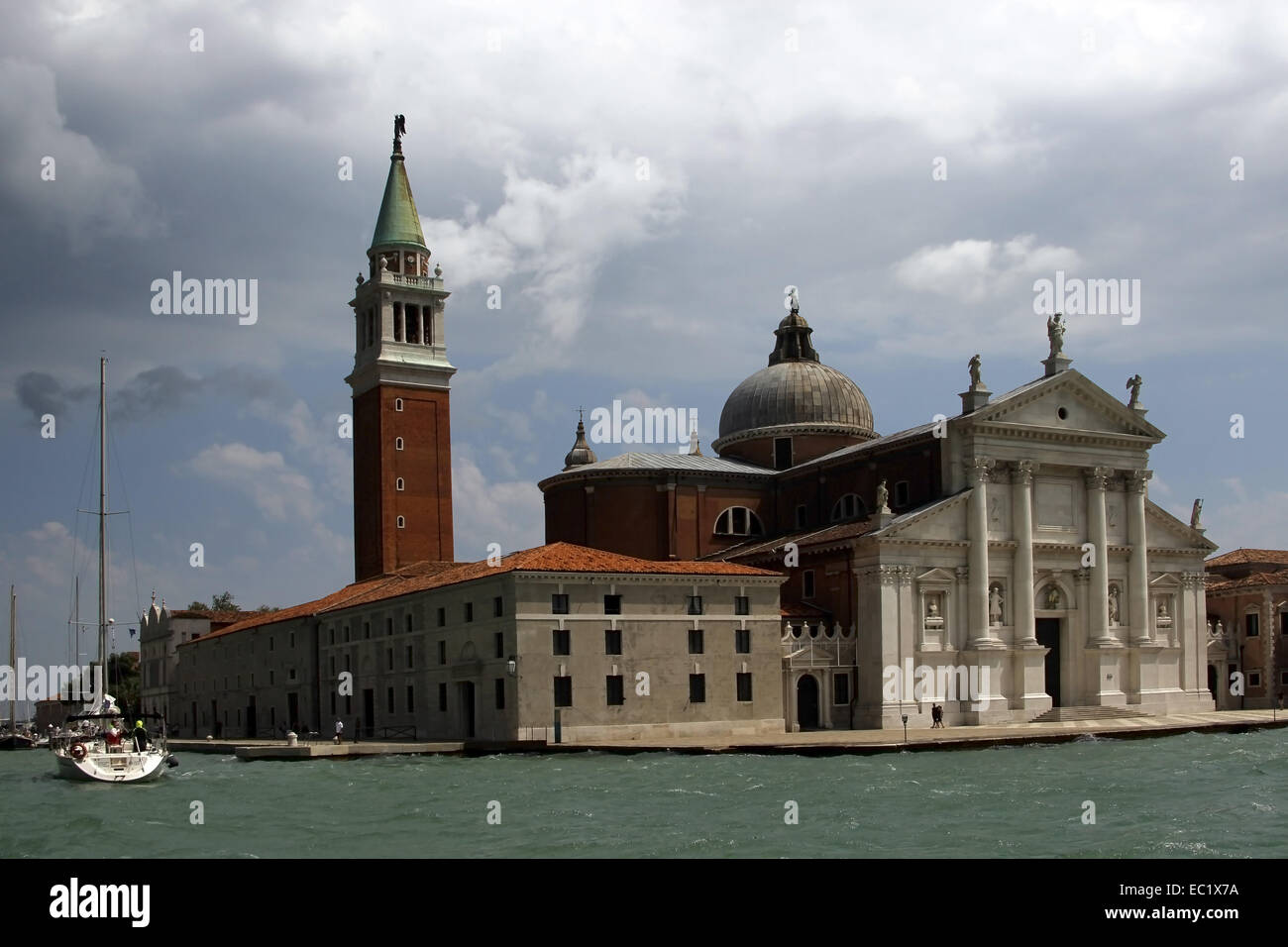 Insel San Giorgio Maggiore, Venedig, Italien Stockfoto