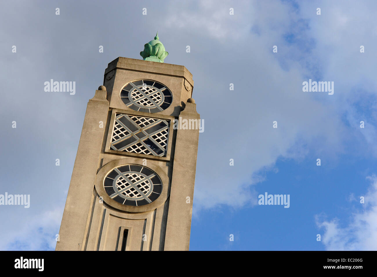 OXO Tower, Art-Deco-Architektur, Südufer, Southwark, London, England, Vereinigtes Königreich Stockfoto