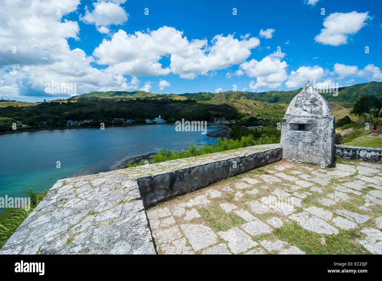 Fort Soledad, Umatac, Guam, US-Territorium, Pazifik Stockfoto