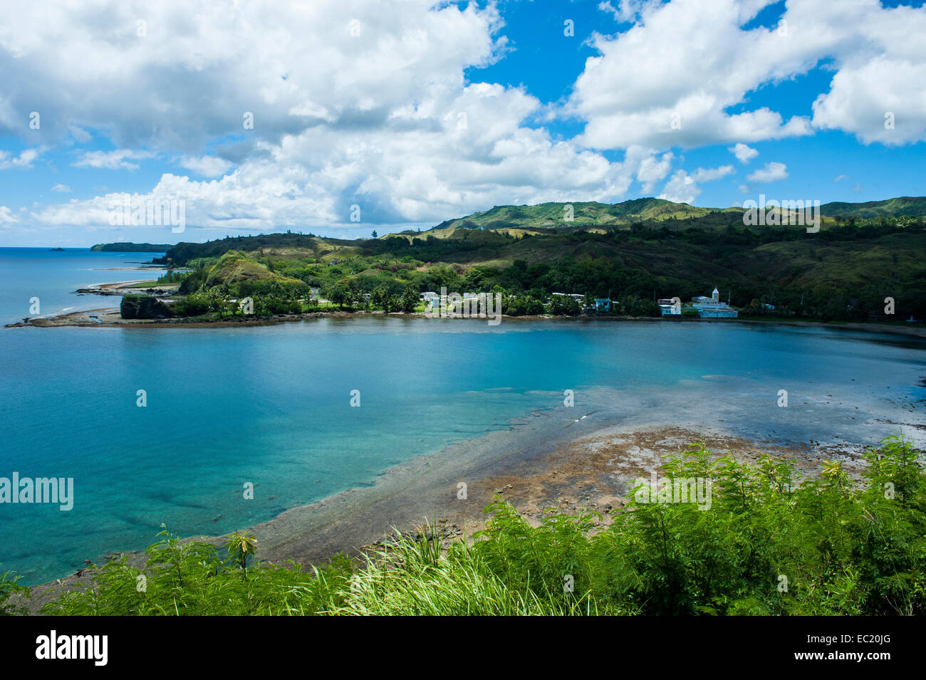 Utamac Bay in Guam, US-Territorium, Pazifik Stockfoto
