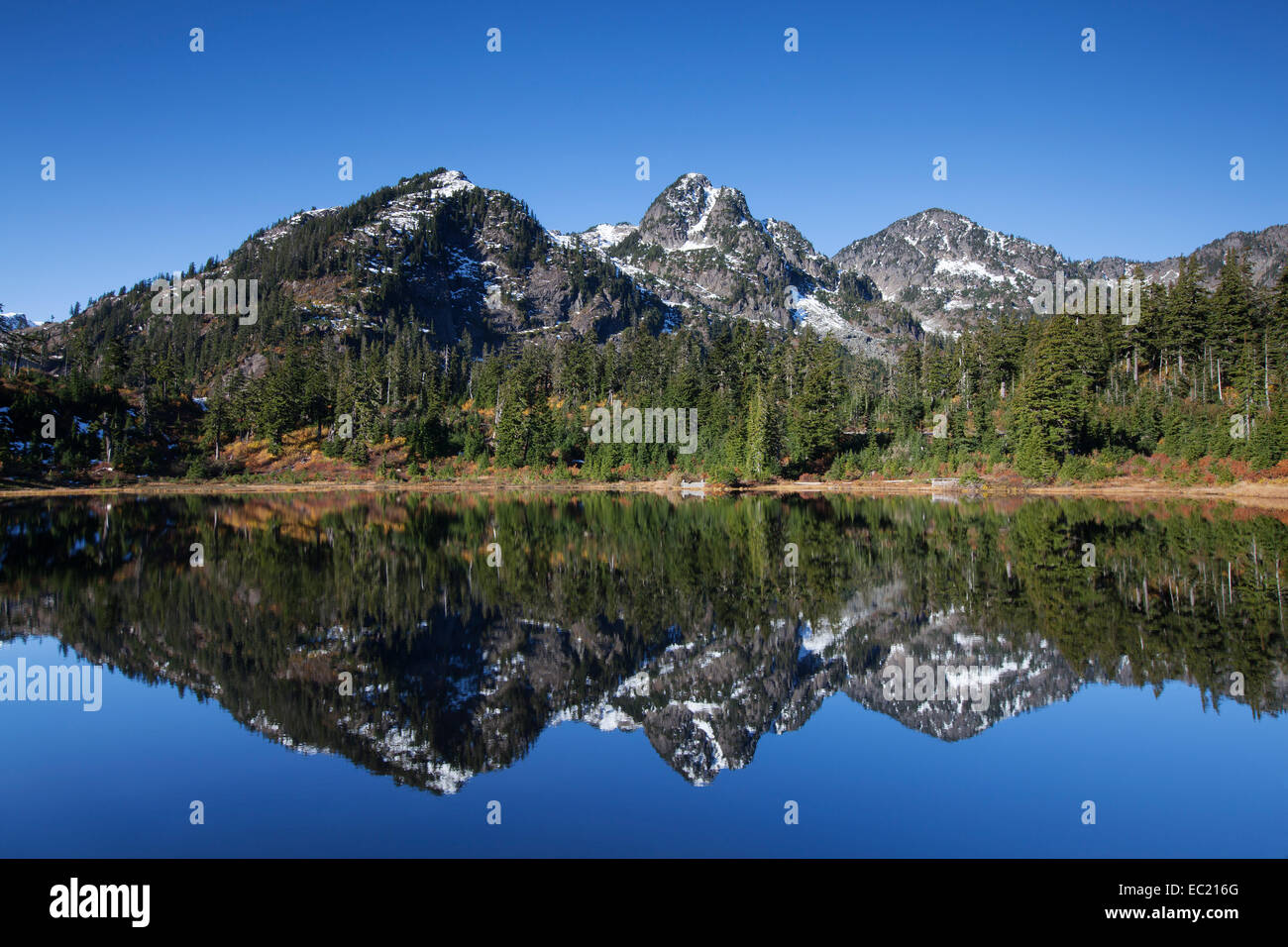 Bild See im nördlichen Kaskaden, Cascade Range, Rockport, Washington, United States Stockfoto