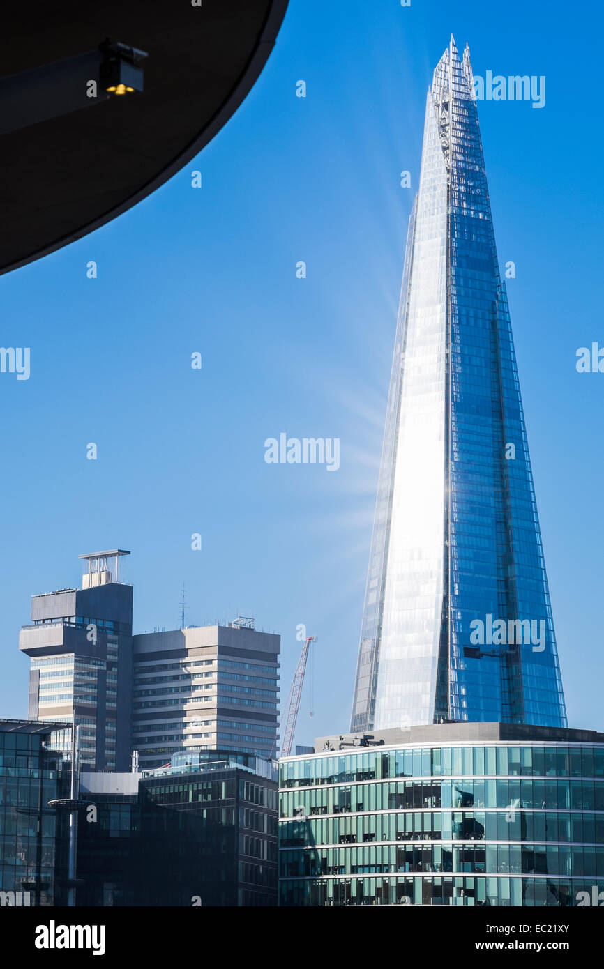 Das Wahrzeichen von Shard - London Stockfoto