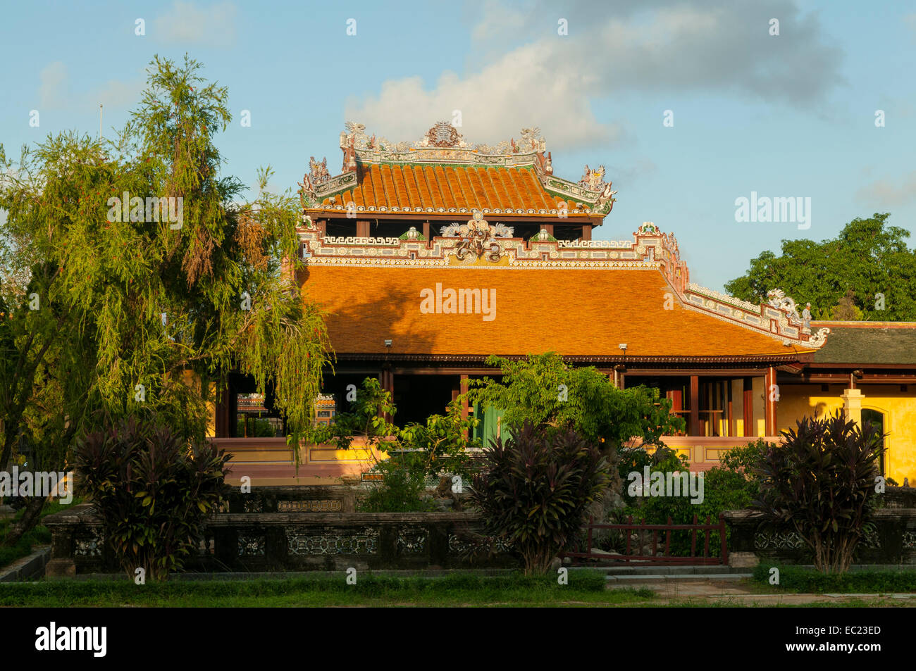 Verbotene Stadt an imperiale Zitadelle, Hue, Vietnam Stockfoto