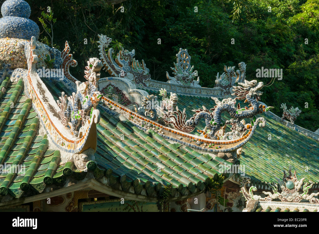 Pagode am Marble Mountains in der Nähe von Hoi an, Vietnam Stockfoto