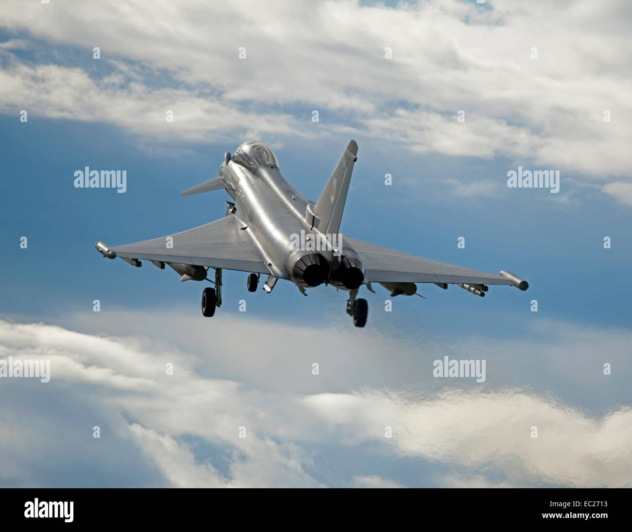 RAF 1 Staffel Eurofighter Typhoon FRG4 ausziehen.  SCO 9295 Stockfoto